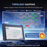 Mucar 892BT PRO AI-Assisted Bluetooth Diagnostic Scanner Supports Topology Mapping, CANFD & DOIP & J2534, 35 Resets, ECU Coding, Upgrade of 892BT