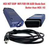 VCDS DOIP WIFI HEX-NET Para Interfaz VAG COM Ilimitada Para Volkswagen VW AUDI Soda Seat Multi Diagnóstico Automático Herramientas