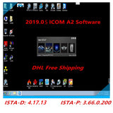 2019 for BMW ICOM A2 b c Software in 500GB HDD Native Software for BMW ICOM ISTA/D (4.17.13) & ISTA/P(3.66.0.200) - Car Diagnostic Tool