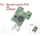 BRAND NEW High Quality Remote Key Renault Laguna Smart Card 2 Button with Insert Small key blade 433Mhz - Car Diagnostic Tool