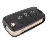 Flip Folding Remote Key Shell 3 Buttons for KIA K2/K5 Keyless Entry Remote Fob