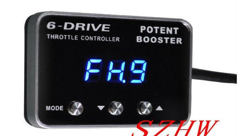 Potent Booster II 6 Drive Electronic Throttle Controller TS-201 for AUDI, VW Golf , Passat, CC, SCIROCCO,JETTA, SKODA, SEAT etc.