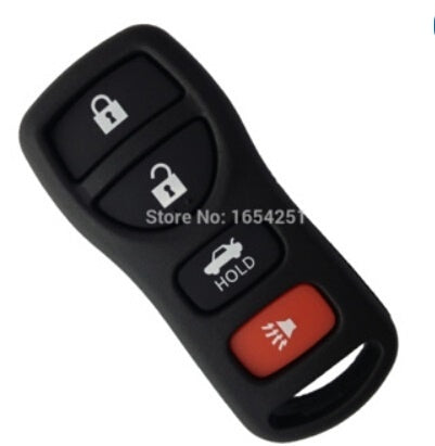 Skillfully manufactured 4 button auto remote key shell cover for Nissan Maxima Armada key
