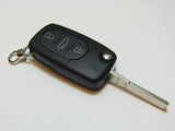 Replacement Remote key Keyless Entry Fob 3 Button 433MHZ 4D0 837 231 A 4D0837231A For A3 A4 A6 Old Models WIth ID48 Chip