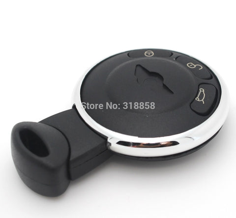 Smart Remote Key Keyless Entry Control Clicker 3 Button CAS System For Mini Cooper 315MHZ ID46 CHIP With Uncut Blade