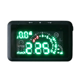 Update Version LED Car HUD Head Up Display With OBD2 Interface Plug & Play Speeding Warn System W01