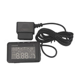 Update Version LED Car HUD Head Up Display With OBD2 Interface Plug & Play Speeding Warn System W01