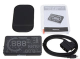 Universal 5.5" Screen A8 Car HUD Head Up Display KM/h & MPH Overspeed Warning Windshield Project Alarm System OBD2 Interface