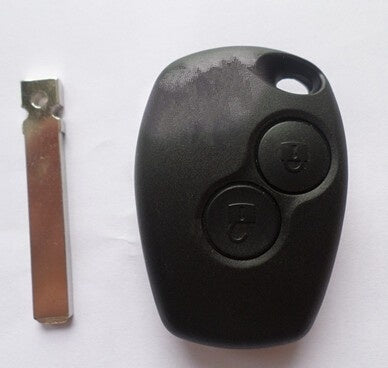 renault 2 button remote key with 433mhz 7947 chip,2 pcs