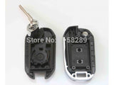 For Vauxhall Opel Corsa Agila Meriva Combo 2 Button Remote Flip Key Fob Case