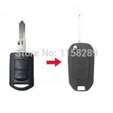 For Vauxhall Opel Corsa Agila Meriva Combo 2 Button Remote Flip Key Fob Case