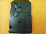 High Quality renault megane card key Renault Megane 3 button remote key with 433Mhz PCF7947 Chip