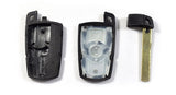Remote Key Case for BMW 1 3 5 6 Series Smart Key Shell Blade Fob E90 E91 E92 E60 WITH LOGO