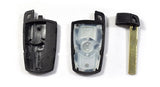 Remote Key Case for BMW 1 3 5 6 Series Smart Key Shell Blade Fob E90 E91 E92 E60 WITH LOGO