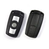 Remote Key Case for BMW 1 3 5 6 Series Smart Key Shell Blade Fob E90 E91 E92 E60 WITH LOGO