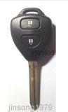 Toyota Camry Remote Key Shell 2 Button Toy43 key blade