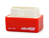 NitroOBD2 Diesel Car Chip Tuning Box Plug & Drive OBD2 Chip Tuning Box Lower Fuel and Lower Emission