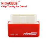 NitroOBD2 Diesel Car Chip Tuning Box Plug & Drive OBD2 Chip Tuning Box Lower Fuel and Lower Emission