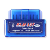 super mini elm327 bluetooth OBD2 Scanner for Android Torque OBDII Car Diagnostic ELM 327 V2.1 Scan