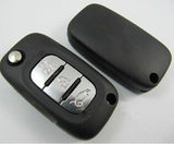Genuine Renault 3 button remote key with ID46 Chip 433 mhz NO blade