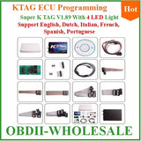 With 4 Leds Top-rated KTAG K-TAG ECU Programming Master KTAG