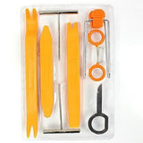 New 12 Pcs Plastic Car Radio Door Clip Panel Trim Dash Audio Removal Pry Tool Repairing Set