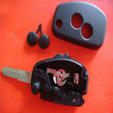 High Qaulity modified key shell for renault 2 button VAc102 key balde