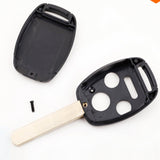 New 3 Button+Panic Remote KEY Case Shell for 2003 2008 2009 A-ccord Cr-V C-ivic with LOGO