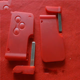 Red Color 3 Button Smart Key Case For Renault Megane With Small Key No Logo