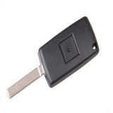 Light button 3 button flip key shell for peugeot /citoen Uncut Blade CE0536 HU83 with Light button + screwdriver with groove