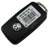 5KO837202AD original 5KO959753AB 433Mhz 48 chip HU66 key blade 3button auto folding key for Vw New VW Tiguan Golf Sagitar - Car Diagnostic Tool