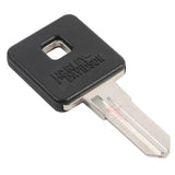 Harley motor key blank Uncut Replacement key with High Quality black for Harley Davidson XL883 XL1200 12-13 years