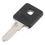 Harley motor key blank Uncut Replacement key with High Quality black for Harley Davidson XL883 XL1200 12-13 years