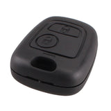 Leekey New Remote Key Case Shell Entry Fob 2 Buttons for Peugeot 106 206 306 406 without Blade WITH LOGO