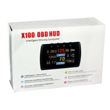 Best Quality Car Computer Car car OBD trip computer fuel meter AUTOOL X100 OBD HUD color trip computer auto supplies - Car Diagnostic Tool