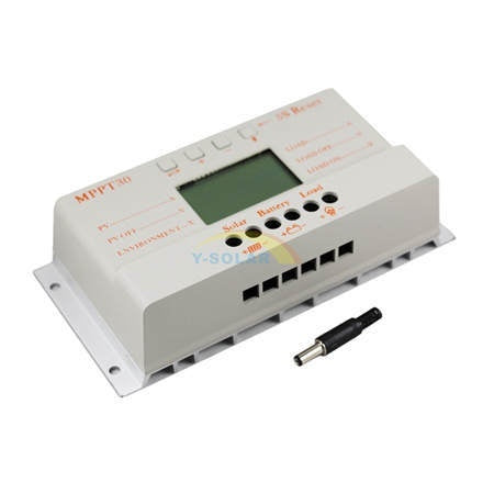 Mppt30 MPPT 30A LCD Solar Charge controller 12V 24V auto switch LCD display ...