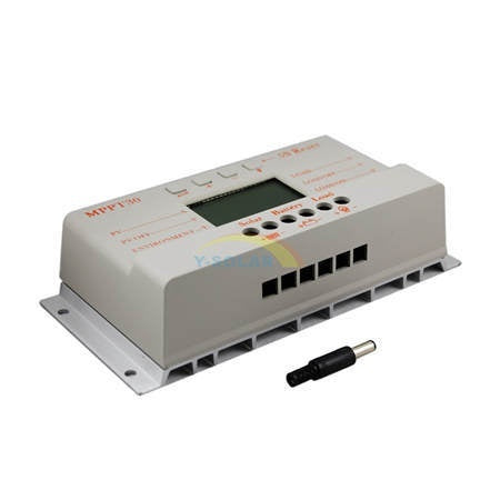 Mppt30 MPPT 30A LCD Solar Charge controller 12V 24V auto switch LCD display ...