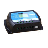 PWM Solar Charge Controller USB 20A LCD Fully 4-Stage PWM Charge Management for Max 50V 480W Solar Panel RTD-20A NEW Regulator