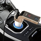 4-in-1 Hands Free LED Bluetooth Car FM Transmitter Handsfree Car Kit MP3 Music Player Radio Adapter With Single USB Car Charger - Car Diagnostic Tool