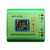LCD MPPT 10A Solar Regulator Charge Controller for 24V 36V 48V 60V 72V Battery DC12-60V Max 600W Solar Panel DC-DC Step-Up Power