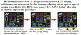 LCD MPPT 10A Solar Regulator Charge Controller for 24V 36V 48V 60V 72V Battery DC12-60V Max 600W Solar Panel DC-DC Step-Up Power