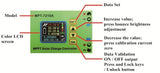 LCD MPPT 10A Solar Regulator Charge Controller for 24V 36V 48V 60V 72V Battery DC12-60V Max 600W Solar Panel DC-DC Step-Up Power