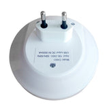 Smart Design LED Night Light with Light Sensor and Dual USB Wall Plate Charger Perfect for Bathrooms Bedrooms EU/US Plug