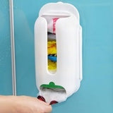 Home Useful Wall Mount Plastic Carrier Bag Storage Container Holder Organizer Recycle Box 30*13*7.5cm Hot Sale