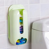 Home Useful Wall Mount Plastic Carrier Bag Storage Container Holder Organizer Recycle Box 30*13*7.5cm Hot Sale