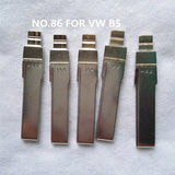 Replacement Car Remote Key Blade For VW B5 Sagitar Magotan Golf POLO Flip folding Remote key blade NO.86 KEY BLADE