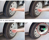 4PCS Car Tyre Tire Pressure Gauge Monitor Indicator Tpms Monitoring Cap Sensor Wheel Car Styling Air Press Alert Diagnostic Tool - Car Diagnostic Tool