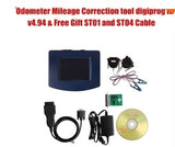 Digiprog iii digiprog 3 OBD version odometer programmer V4.94 with OBD2 ST01 ST04 Cable