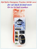 ZipClipGo is a Emergency Traction Aid Can be used 10-22 Inches for Cars, SUVS, Trucks