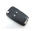 BRAND NEW Replacement Shell Flip Folding Remote Key Case Fob for OPEL VAUXHALL Insignia Astra 2 Button HU100 Uncut Blade - Car Diagnostic Tool